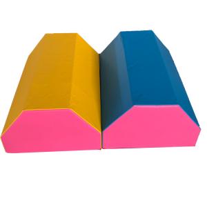 China Cylinder  Foam Shape Half Moon  Soft Play Shape For Physical Education Equipment on sale