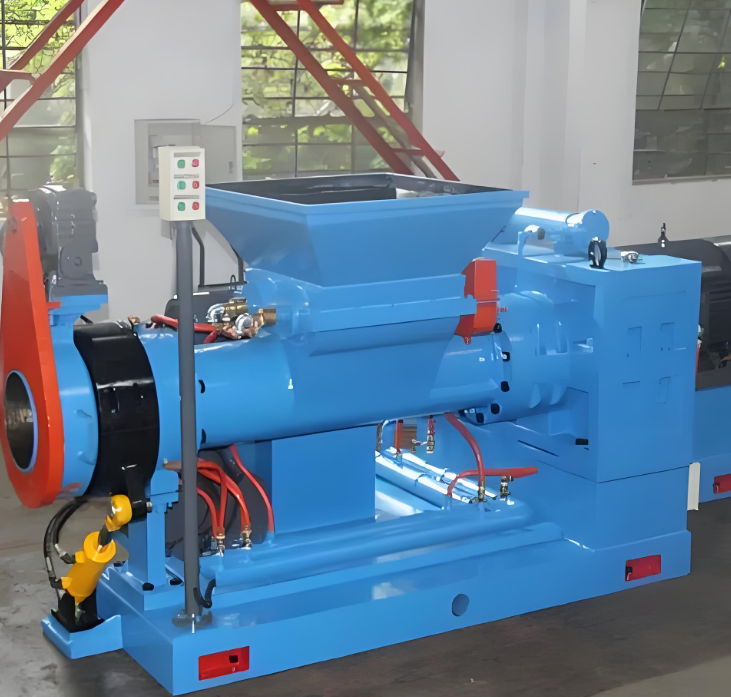 Rubber Strainer Machine Hot Cold Feed Rubber Filtration Extruder for Impurity Removal Reclaimed Rubber Processing