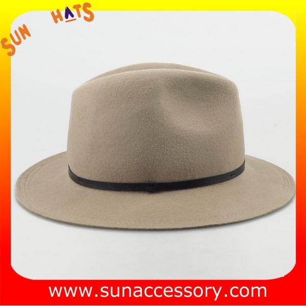 2042 Sun Accessory tan wool felt winter mid brim ladies hats ,Shopping online hats and caps wholesaling