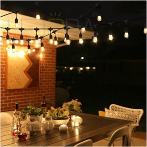 China Waterproof Commercial S14 LED Christmas Vintage String Lights outdoor connectable wholesale