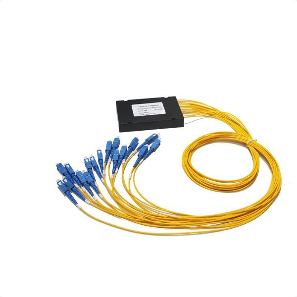 Plastic ABS Box 1X8 SC UPC PLC Module Fiber Optic PLC Splitter FTTH GPON