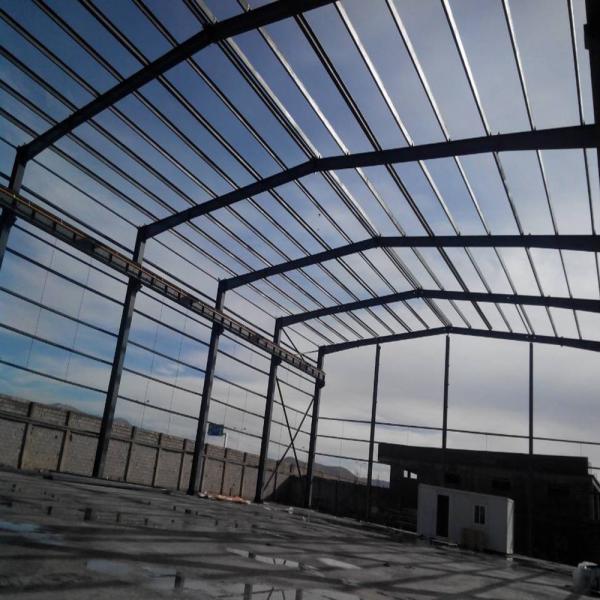 Customized Industrial Steel Structure Workshop Fire Resistance Steel Portal Frame Building