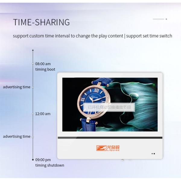 19 22 24 Inch Hd Promotion Building Elevator LED Split Screen