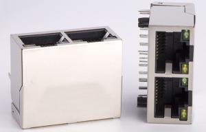 China Power Over Ethernet Poe Rj45 Connector With Transformer Single Port 1X2 Tab Up wholesale