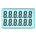 Custom Monochrome TN LCD Display Seven Segment Lcd Display