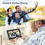 Customized Smart Cloud WiFi Digital Photo Frame Auto Rotate IPS Touch Screen