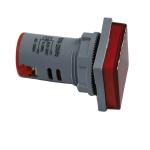 22mm Red Square Ammeter Voltmeter Frequency Meter Led indicator with transformer