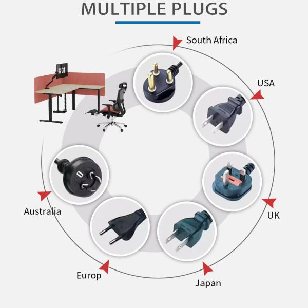 Modernize Your Workspace with Uplift Power Lift Standing Desk 355 Lbs Weight Capacity