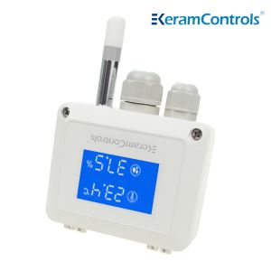 Air Duct Mounted Digital Temperature Transmitters 0-10V M16
