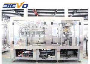 China ISO 9001 SUS 304 200ml Can Beverage Filling Machine 6000cph Tin Packing Machine on sale