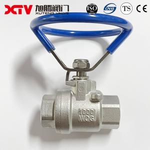 China Acid Media Manual 2PC Ball Valve with Locking Devices Tested to GB/T13927 Standard wholesale