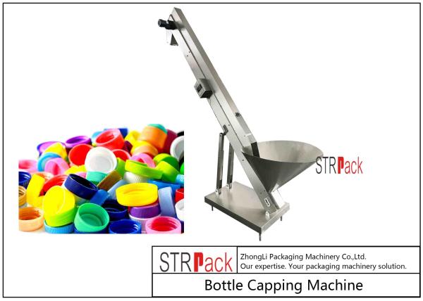 Quality Automatic Bulk Cap Elevator / Cap Feeder Machine , Cap Sorter Machine For Capping Machine for sale