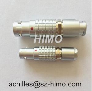 China IP50 metal electronic push pull connector plug and socket FGGEGG lemo equivalent wholesale