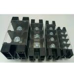 600V 40A 100A 75A 150A Feed Through Wall Mounted Barrier Terminal Blocks 13.0mm