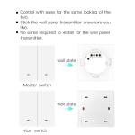 Multi Gang Smart Switch Tuya Wifi Mechanical Switch Multi Function Smart Push