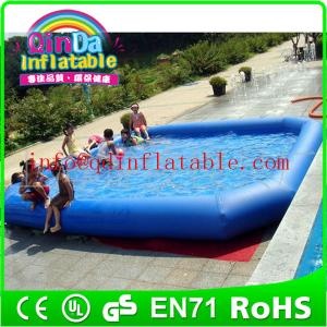China PVC Inflatable Swimming Pool water game pool inflatable pool with cover wholesale
