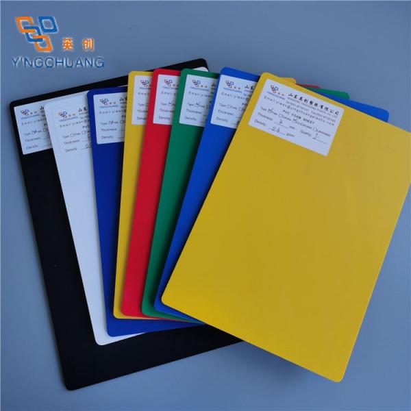 YINGCHUANG 9-18MM White PVC Foam Board For Cabinets