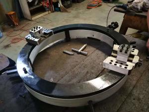 OCP Pipe Cutting And Beveling Machine , Pipe Cold Cutting And Grooving Machine