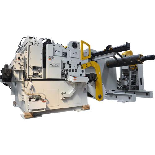Hardware Processing Nc Servo Coil Feeder Straightener / Stamping Automation