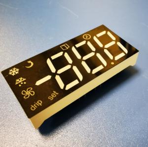 China Customized multicolour Triple Digit 7 Segment LED Display Module for Refrigerator Control Panel wholesale