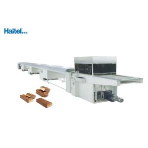 China Stainless Steel Automatic Chocolate Making Machine Dipping Way Smooth Run wholesale