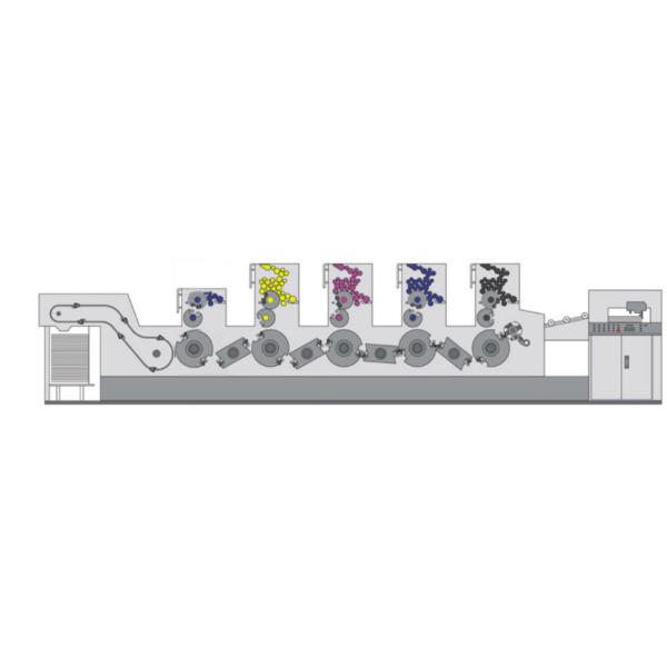 Folio Four-color High Production Book Packaging Printing Offset Printer
