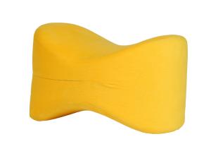 China Contour Leg Support Memory Foam Body Pillow With Ultra Soft Velour Removable Cover wholesale