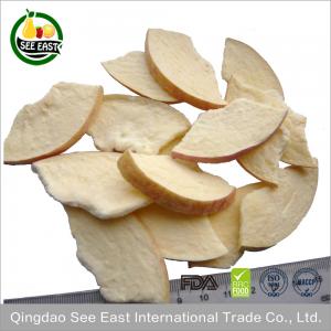 China Direct buy China hot sale baby food freeze dried fruit apple chips wholesale