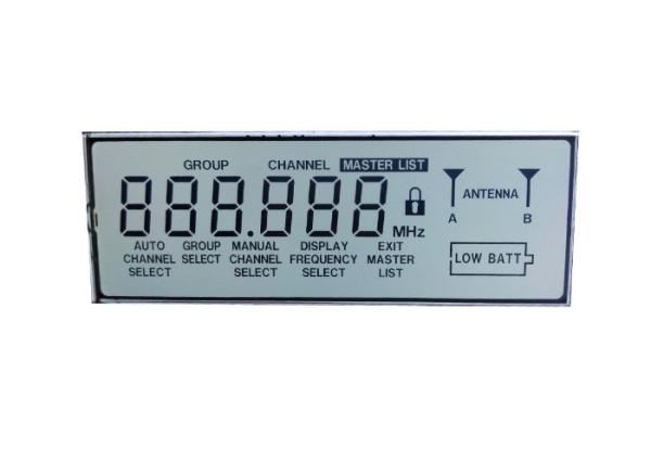 Quality Transmissive Custom LCD Display Module HTN Characters For Electronic Meter for sale