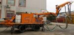 Remote Control Robot Wet Shotcrete Machine 15-20 M3/H With 360° Rotation