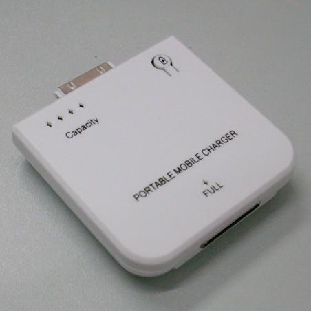 Quality 500mA Lithium Protable Micro USB Iphone External Battery Charger For iPad / iPod for sale