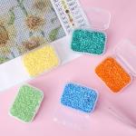 Organizer Storage Box, Rectangular Empty Mini Clear Plastic Organizer Storage