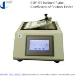 Lab Testing Equipment Coefficient of Friction Tester for pPE/LTPE/OPP/ PVC/ PPT