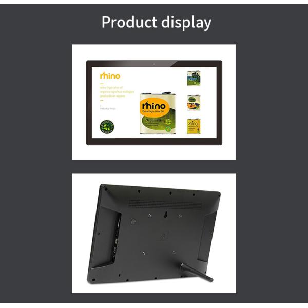 Quad Core Touch Screen Digital Signage Support Ethernet WIFI Bluetooth