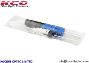 China SC/UPC SOC Hot Melt Splice On Fiber Optical Fast Connector 0.9 2.0 3.0mm G652D G657A wholesale