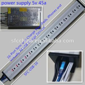 China 16 port Sync-and-Charge Your iPads, iPhones and Virtually All USB Charge Devices wholesale