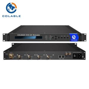 Biss Scramble Satellite TV Modulator With ASI+IP To DVB-S DVB-S2 DVB-S2X Modulator