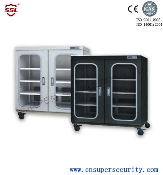 Quality LED Display Desiccant Electronic humidity controlled cabinet With 435L for sale