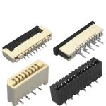 1.0mm Pitch FFC FPC Connector Double Sided Connection Horizontal Pasting