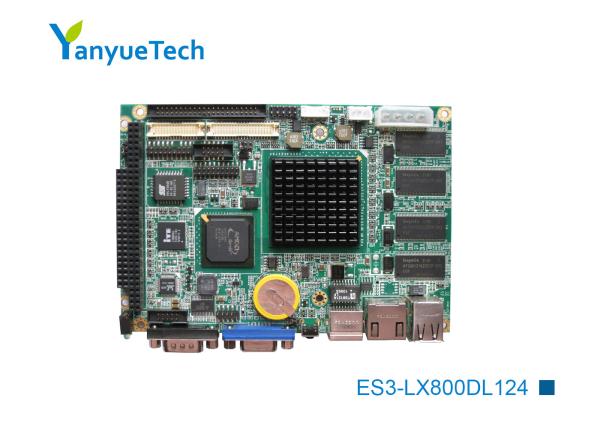 Quality 3.5" Motherboard Single Board Computer PC/104 Expansion LX800 CPU 256M Memory 2LAN 6COM 8USB for sale
