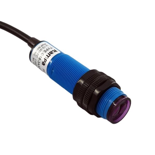 0-30cm Detection Distance DC10-30V 3-wire DC/SCR output Diffused type Photoelectric Sensor