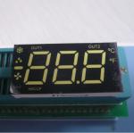 Multiplexed Triple Digit Seven Segment LED Display Ultra White For Heating /
