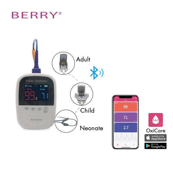 Quality Digital OLED Display Handheld Pulse Oximeter ±2% Accurate For Blood Oxygen Measurement for sale