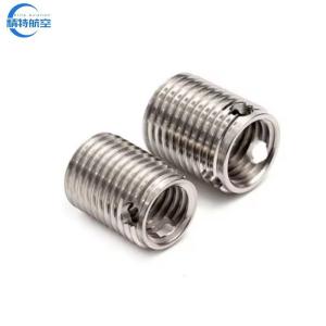 China Tanged Thread Inserts Brass Insert Stainless Steel SS304 Self-Tapping Threaded Inserts with Fine/Coarse Thread Type wholesale