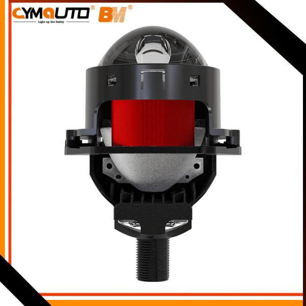 70W Bi LED Projector Lens With Direct Shot Turning Assistant Dual Reflector Bowl