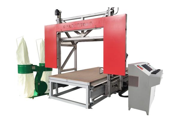 High Speed Fast Wire PU Foam Cutting Machine for rigid foam and semi- rigid foam