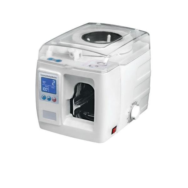 Quality Professional Bank Use Heavy-Duty Money Strapping Machine With Microcomputer Control for sale