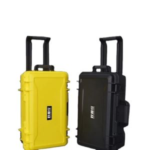 IP67 Waterproof 560x350x230mm Custom Tool Case with Pull Rod Wheel