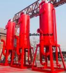 Vertical Mud Gas Separator H2S Resistant Poor Boy Degasser For Drilling