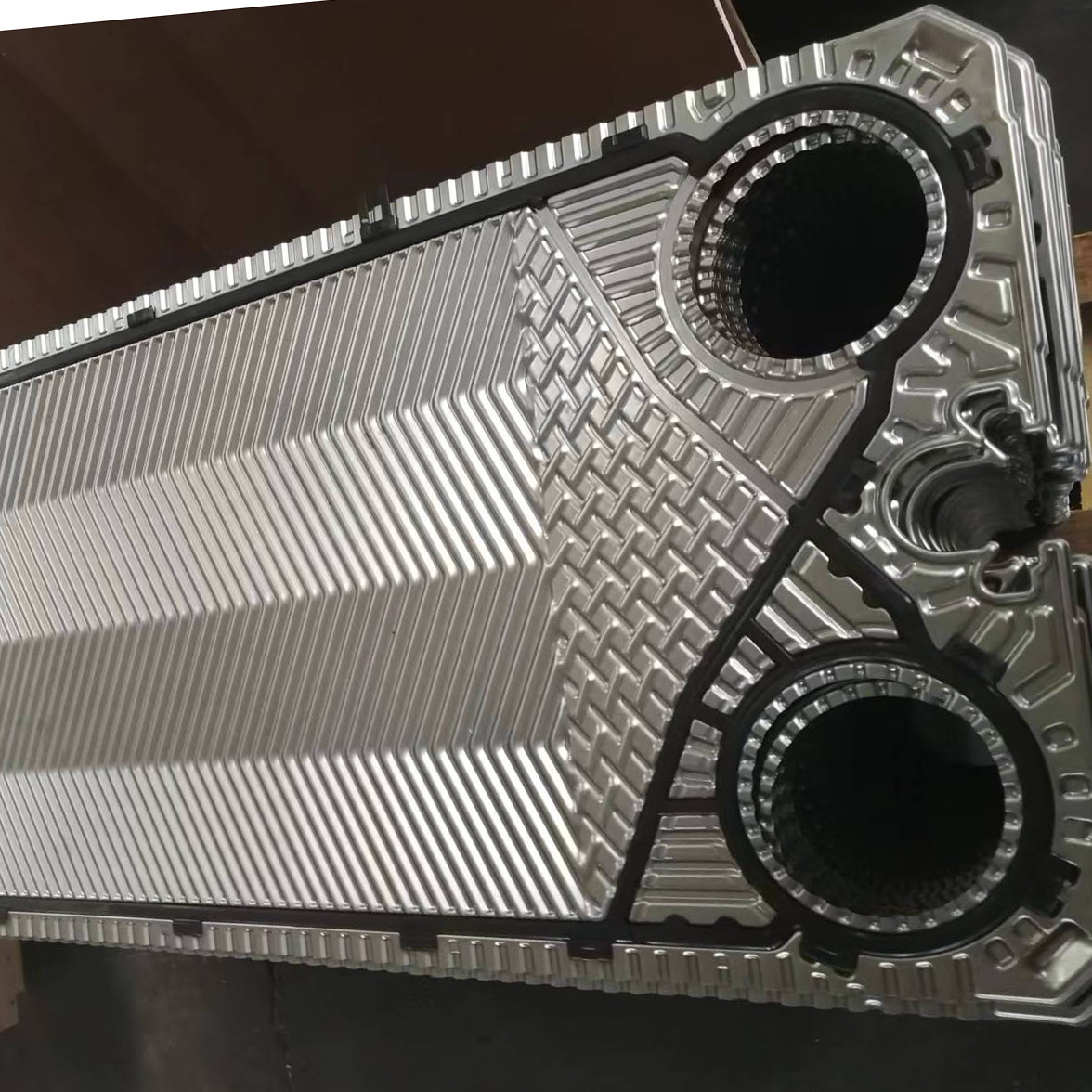 China Gasketed PHE Plates Herringbone Pattern For GEA Heat Exchanger wholesale